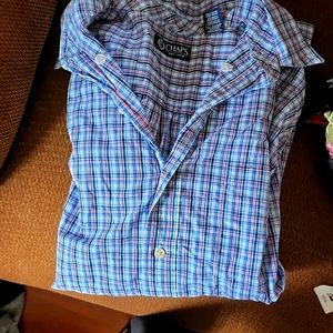 Chaps plaid longsleeve button down shirt